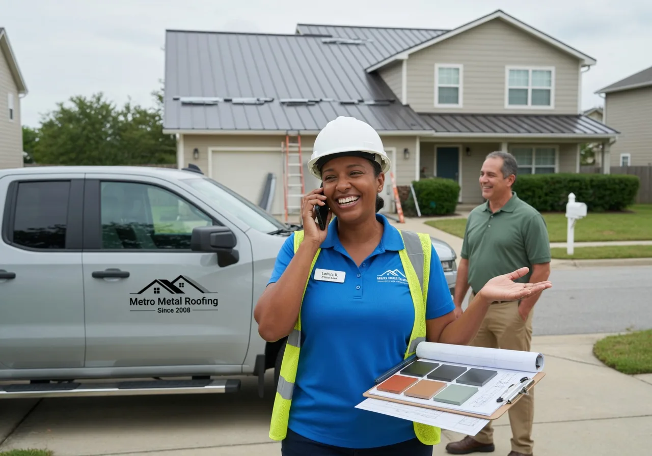 Storm Damage Metal Roof Repair in Stockport, OH